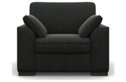 Heart of House Lincoln Fabric Chair - Grey